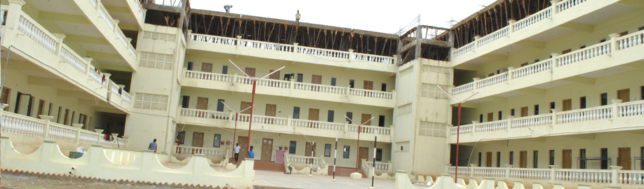 Boys Hostel building at RISE Krishna Sai Gandhi Group of Institutions